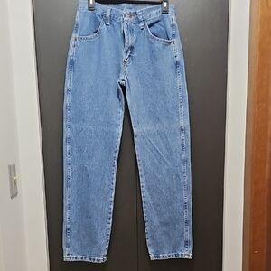 Rustler Men's Straight Blue Jeans